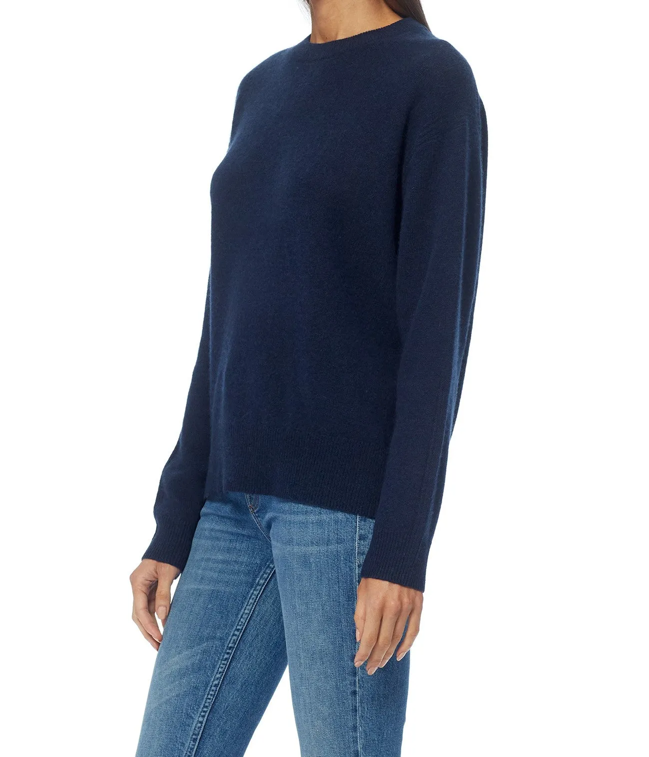 360 Daphne Crewneck Knit in Blue Depths