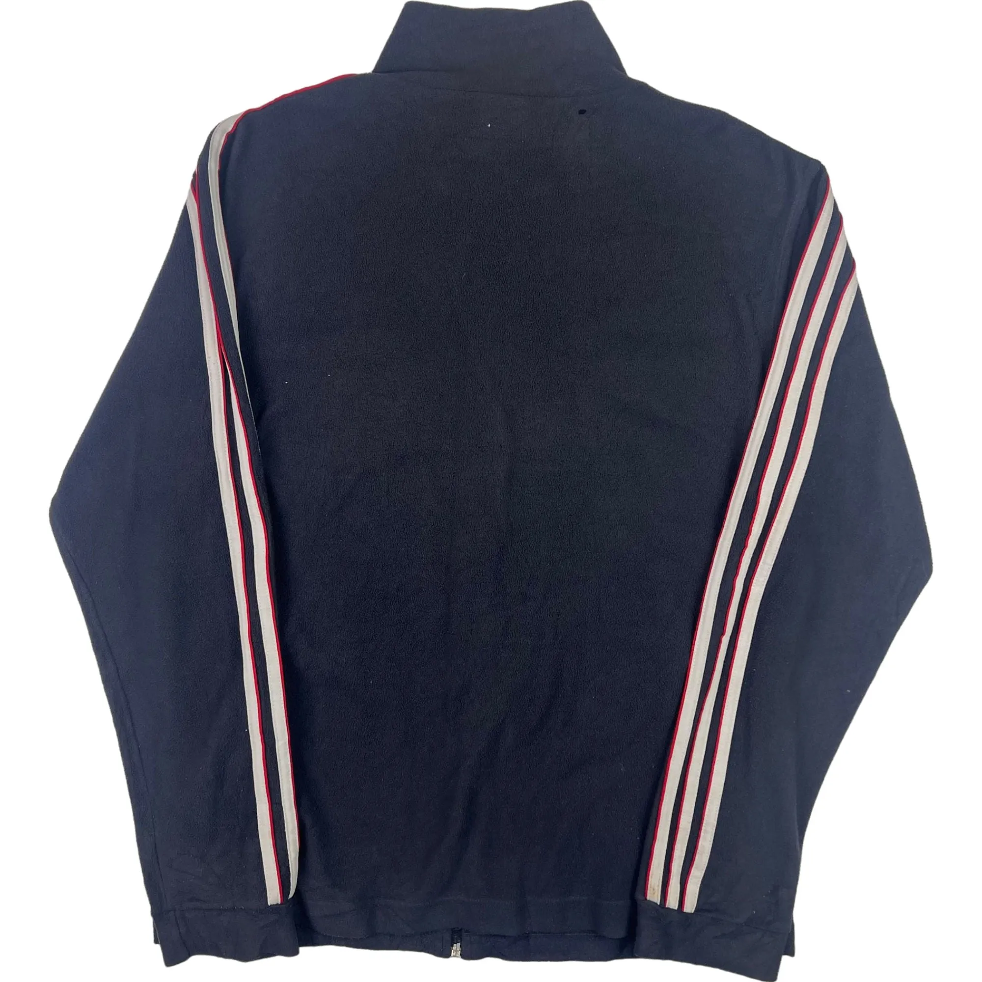 Adidas Striped Full Zip Fleece