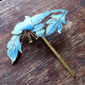 Antique Tian-Tsui (點翠) Hair Pin - Small