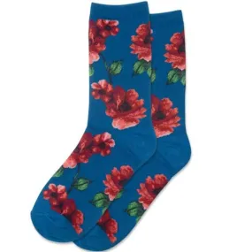 Autumn Floral Women's Crew Socks