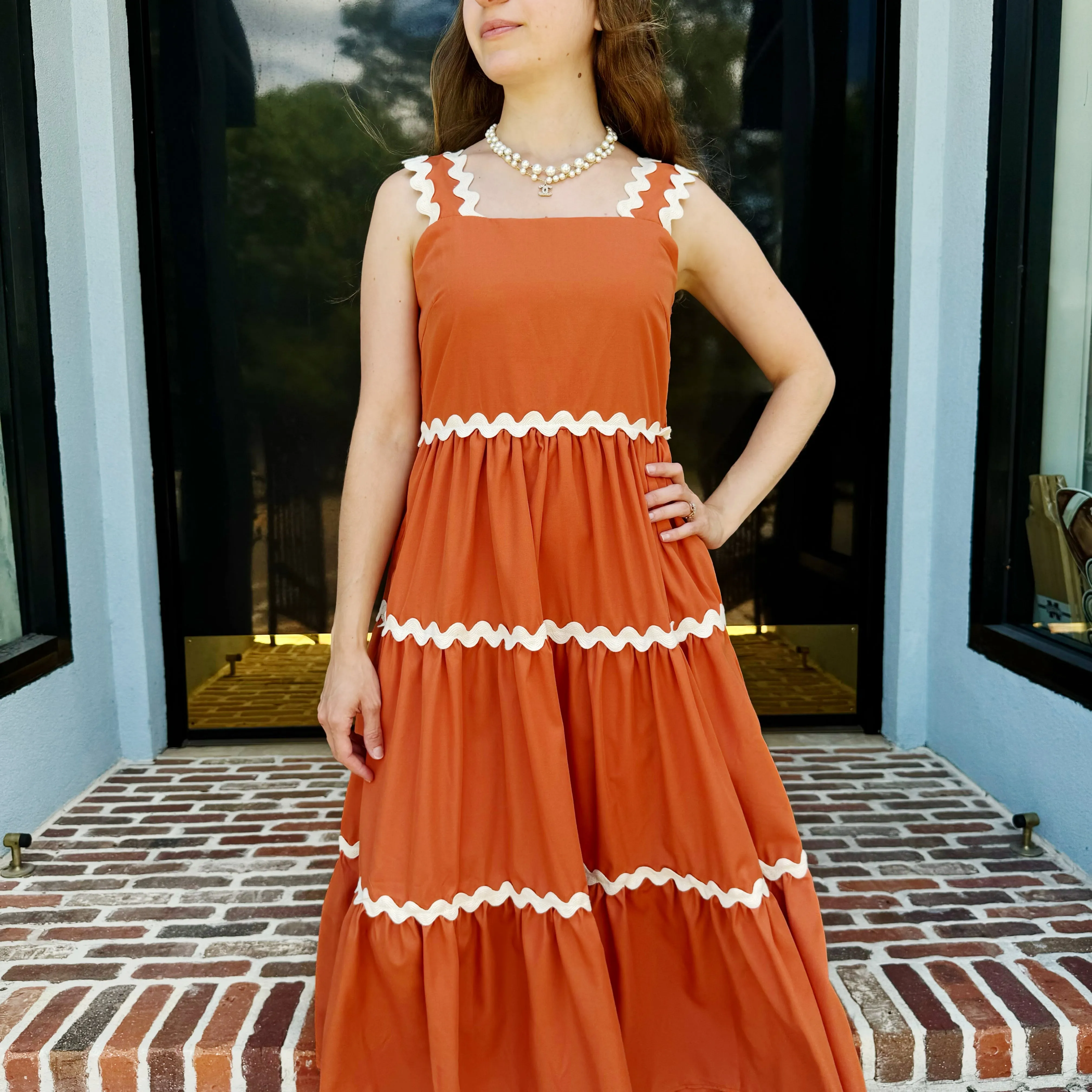 Autumn’s Grace Ric Rac Dress ~ Final Sale