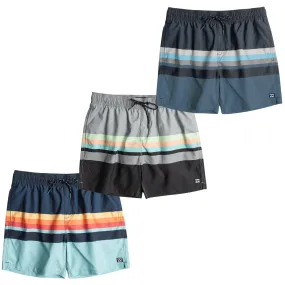 Billabong Mens All Day Stripes 16" Swim Shorts