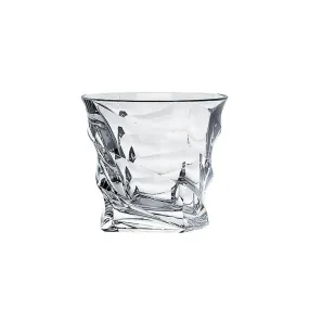 Bohemia Crystal 6 Piece 300ml Casablanca Whiskey Tumbler Set Clear