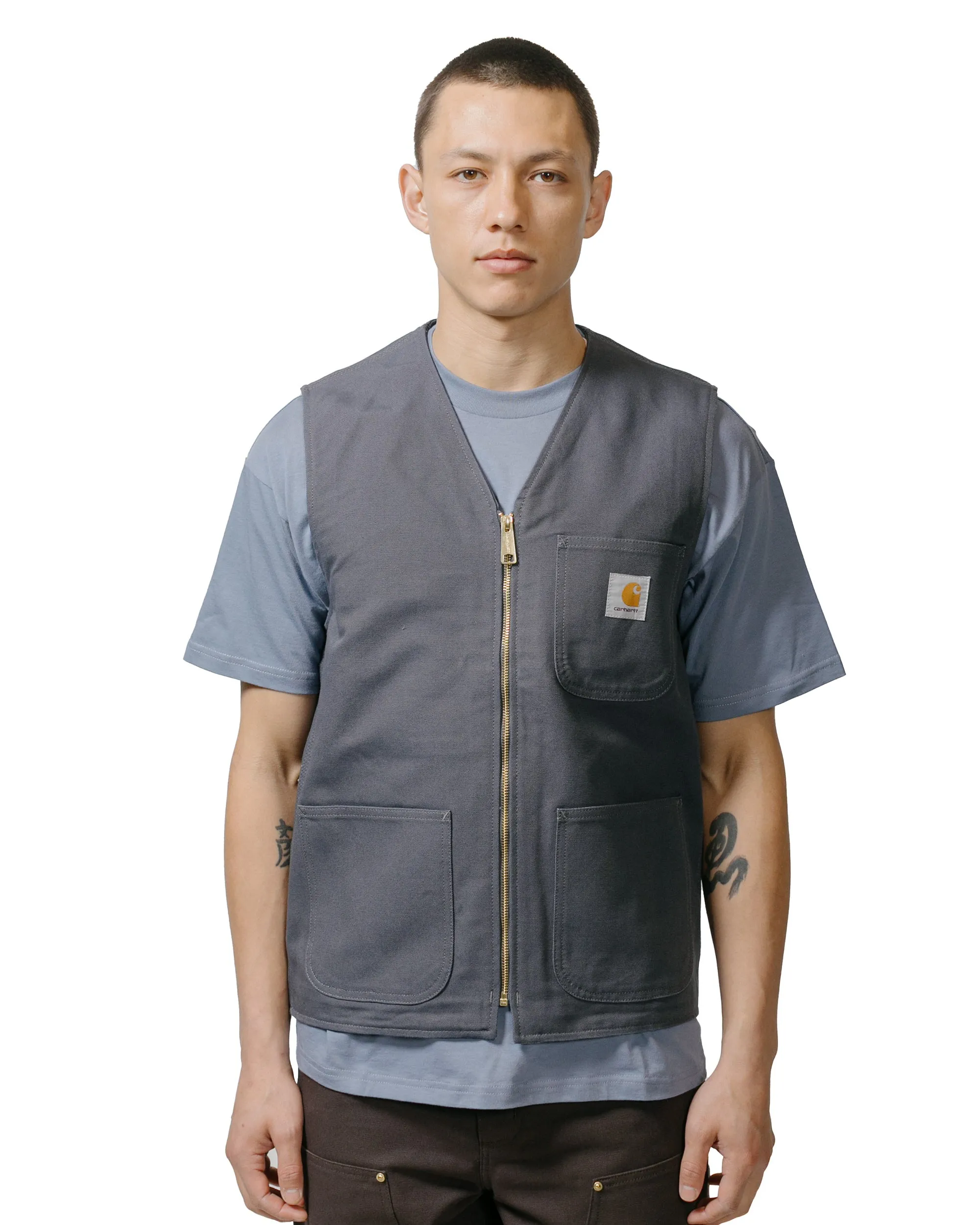 Carhartt W.I.P. Arbor Vest Canvas Zeus Rigid