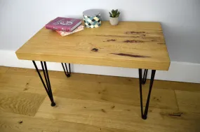 Chunky Solid Oak Coffee Table