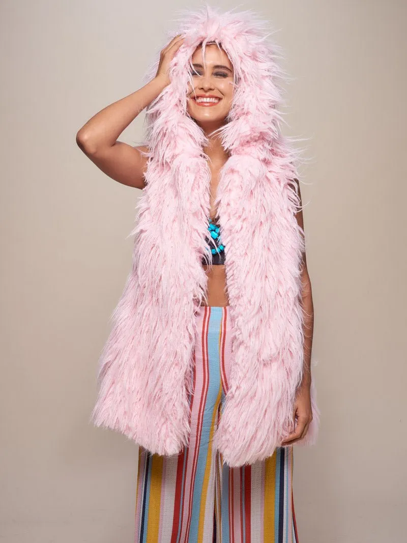 Flamingo Faux Fur Vest