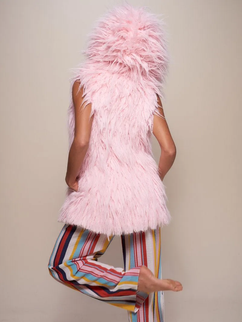 Flamingo Faux Fur Vest