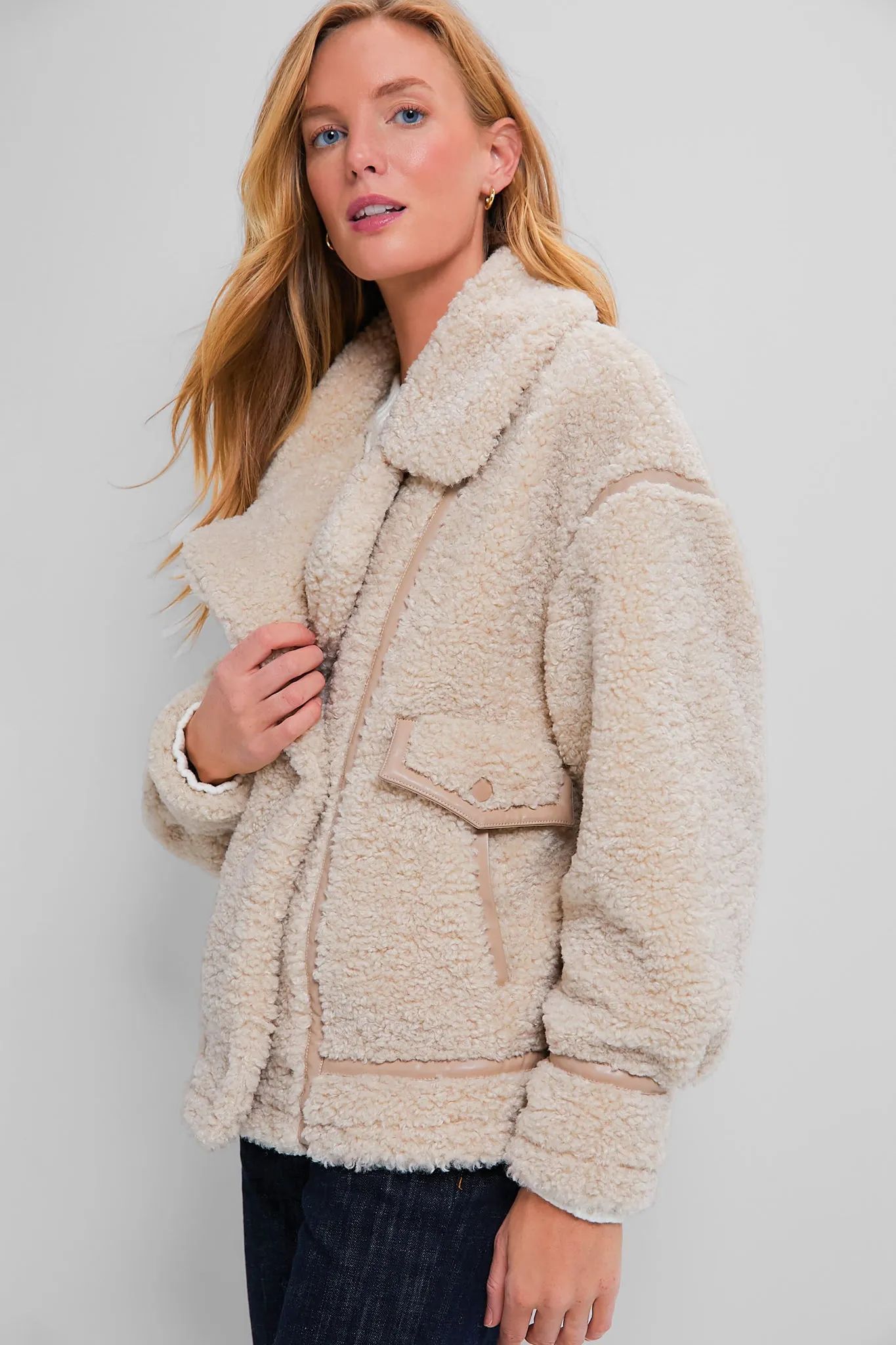 Fossil Ari Sherpa Coat