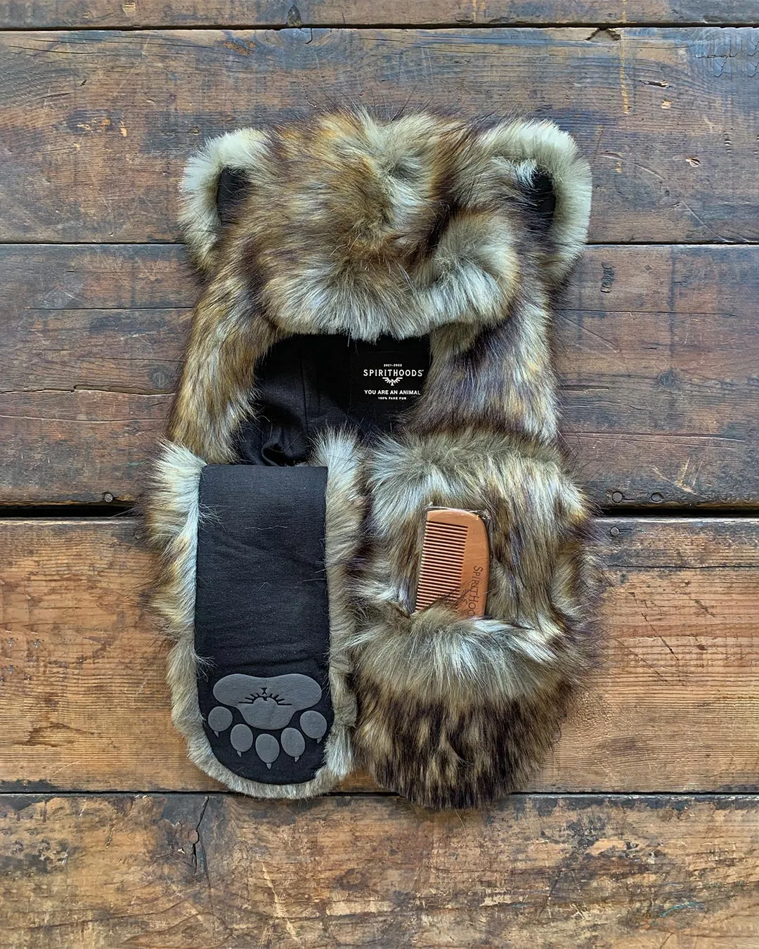 Grizzly Bear Limited Edition Faux Fur Hood | Unisex