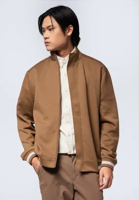 High Neck Long Sleeve Jacket