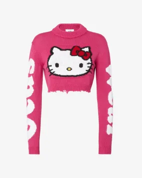 Maglione crop Hello Kitty