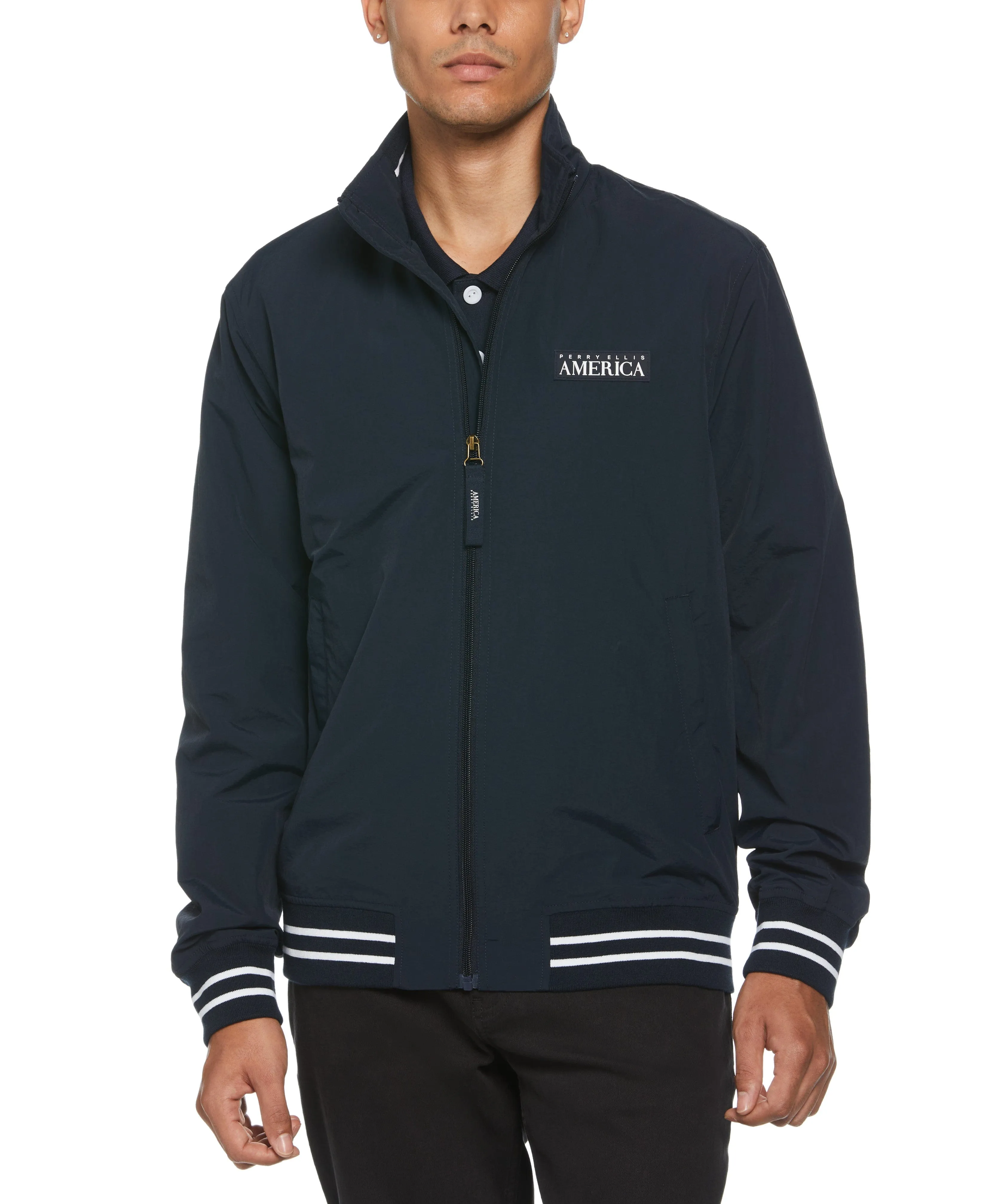 Mock Neck Sailing Jacket