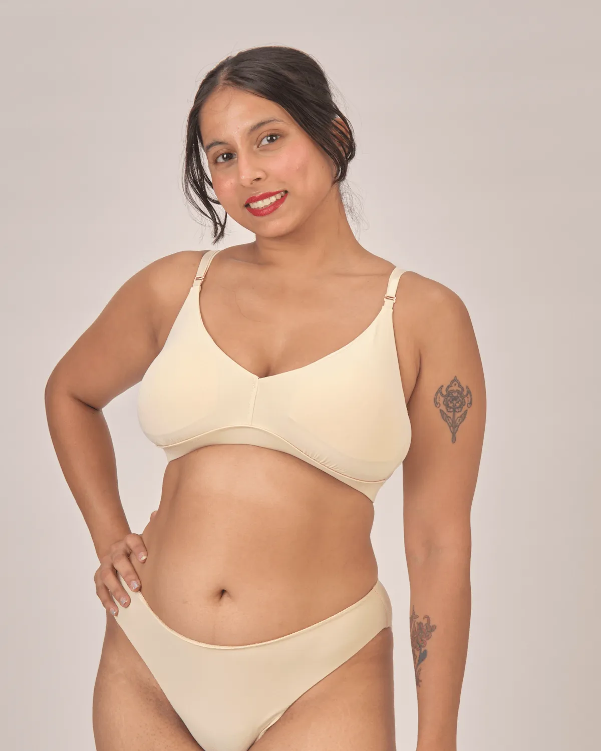 nursing - elevated basics faithful padded bralette in #14