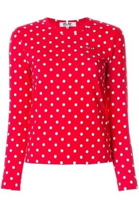 Polka Dot Heart Logo T-Shirt