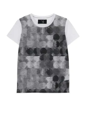 POLKA DOT PIGMENT PRINT T