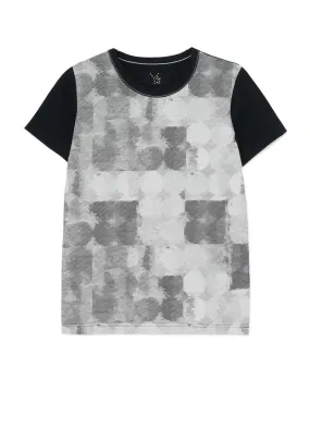 POLKA DOT PIGMENT PRINT T