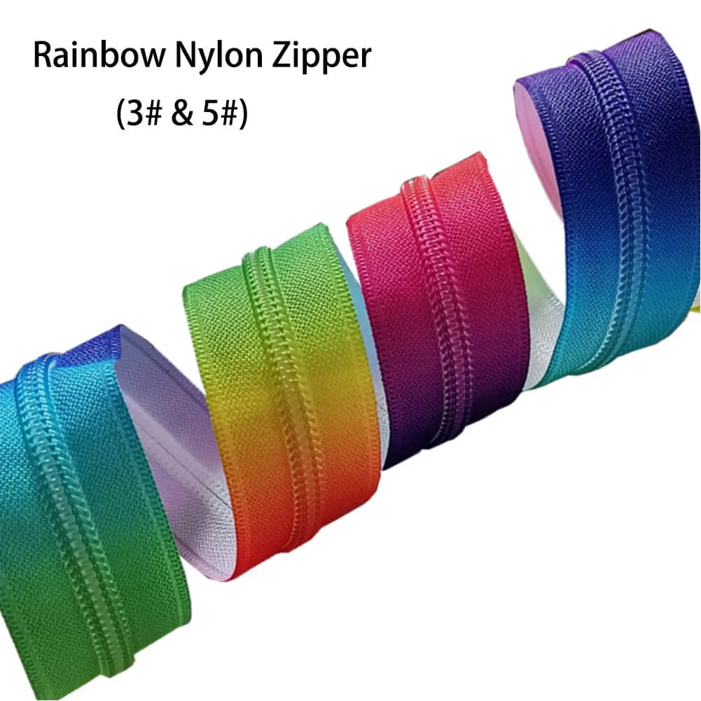 Rainbow Nylon Zipper (3# & 5#)