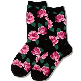 Rose Socks  Women's Crew Sock