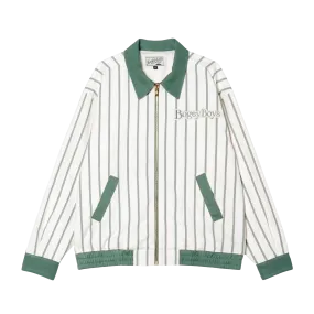 Striped Jacket - Green White