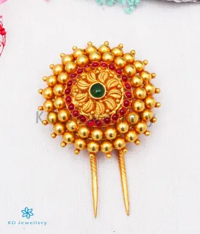 The Ahana Silver Bridal Hair Pin