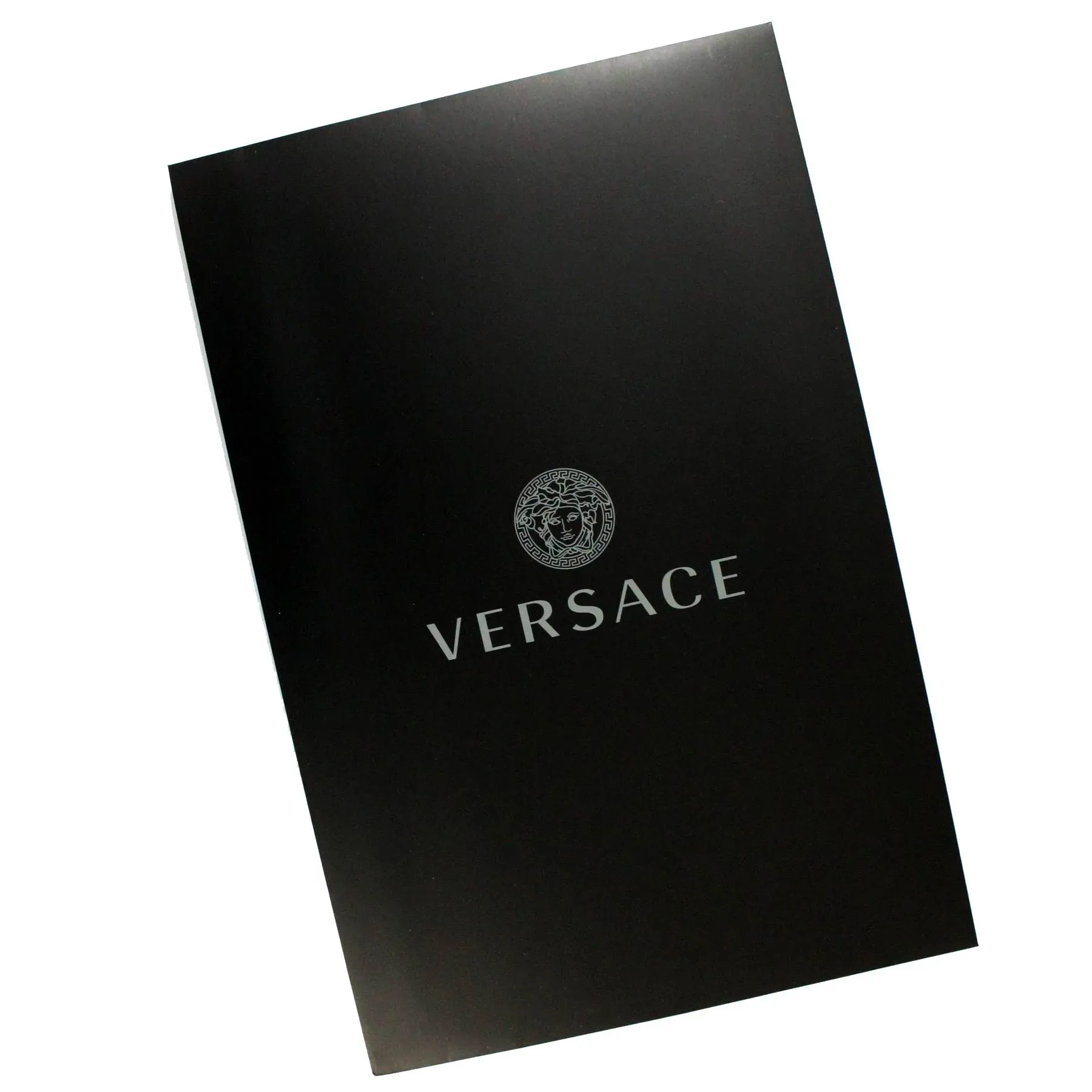 Versace Scarf Black Gold Baroque & Medusa  - Modal Cashmere Shawl